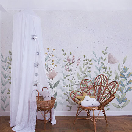 Painel de parede Jardim encantado