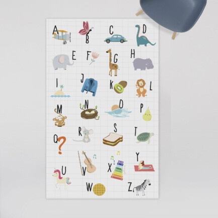 Tapete playmat Alfabeto
