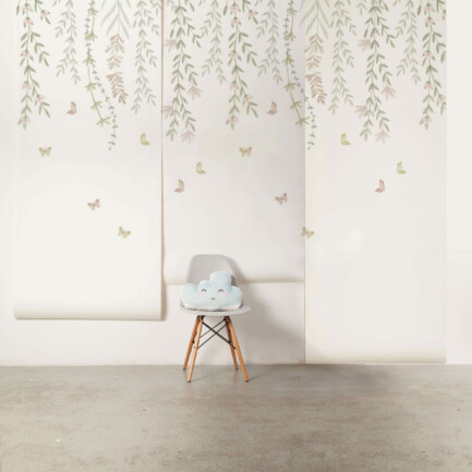 Painel de Parede Jardim delicado suspenso