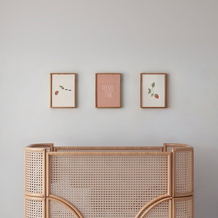 Pôster picnic coleção Morango