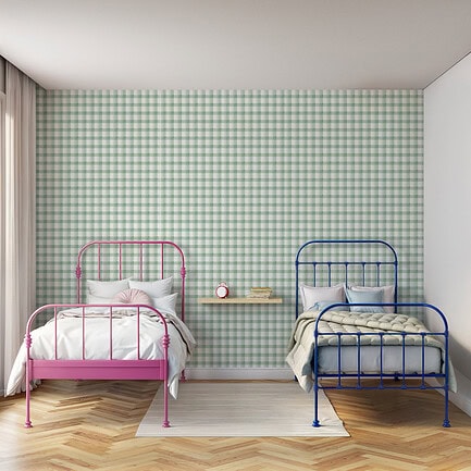 Papel de parede Xadrez Pontinhos