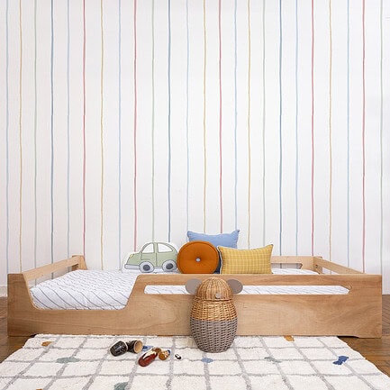 Papel de parede Listado Lambri Aquarela