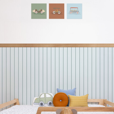 Papel de parede Listrado Lambri