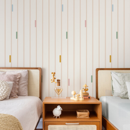 Papel de parede Listrado Linha e Traço