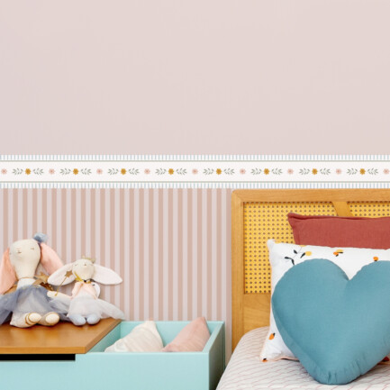 Barrado Adesivo Flor Afeto