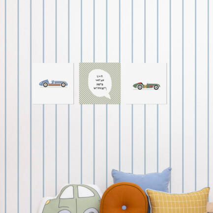 Pôster coleção Fórmula 1 retrô