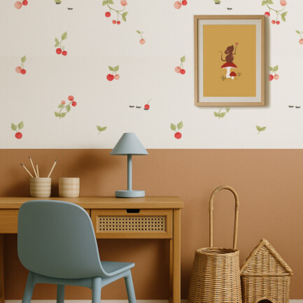 Barrado Adesivo Listrado com ondinha